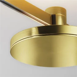 Трековый светильник Plato Flarity 4000K 7Вт 120° (Латунь)
