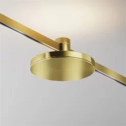 Трековый светильник Plato Flarity 4000K 7Вт 120° (Латунь)