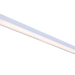 Универсальный офисный светодиодный светильник узкий 40 Вт IP44 1195x110x40 мм 3000K Опал