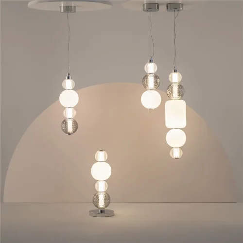 Подвесной светильник Collar 3000K 17Вт (Хром) - фото 9