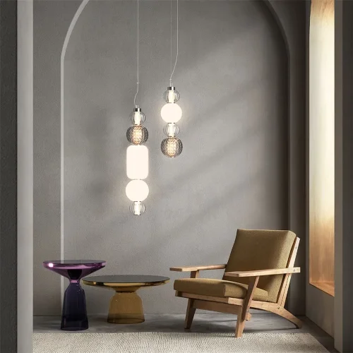 Подвесной светильник Collar 3000K 17Вт (Хром) - фото 13