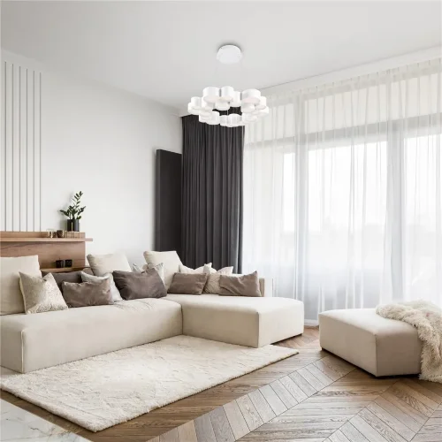 Подвесной светильник FR6043PL-L60W Мэрилин 64 Вт LED (Белый) FR6043PL-L60W - фото 3