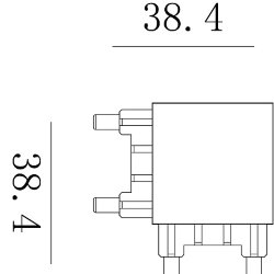 'Коннектор системы SLIM, CN-SLIM-BL-L 022072