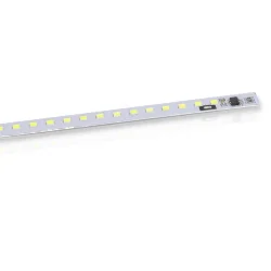 Светодиодная линейка 2835, 70 led, 220V, 8W, 570mm, D169, day white