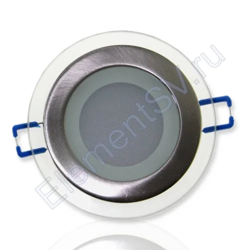 Светодиодный светильник встраиваемый IC-RS D100 (6W, Warm White) - фото.