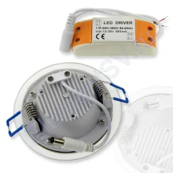 Светодиодный светильник встраиваемый IC-RS D100 (6W, Warm White)