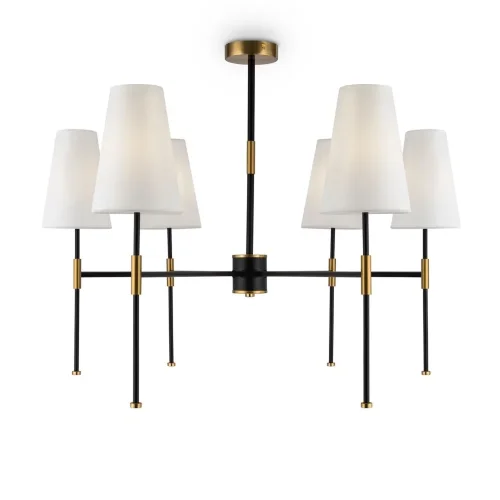 Люстра Freya FR5196PL-06BBS (Черный и Латунь) - фото 2