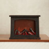 ULD-L2821-005-DNC-RED BLACK FIREPLACE Светильник светодиодный Камин с эффектом пламени, питание от батареек 3АА не в-к или USB в-к, 28х21см, 5 светодиодов, Корпус черный, TM Uniel - фото 10