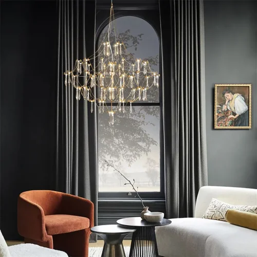 Подвесной светильник Freya FR6138PL-L21BS (Латунь) - фото 3