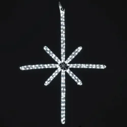 Светодиодная Фигура &amp;#171;Сириус&amp;#187; 80 x 60 см Белая, IP65