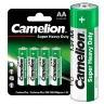Элемент питания солевой AA/R6 BL-4 (блист.4шт) Camelion 1669 - фото
