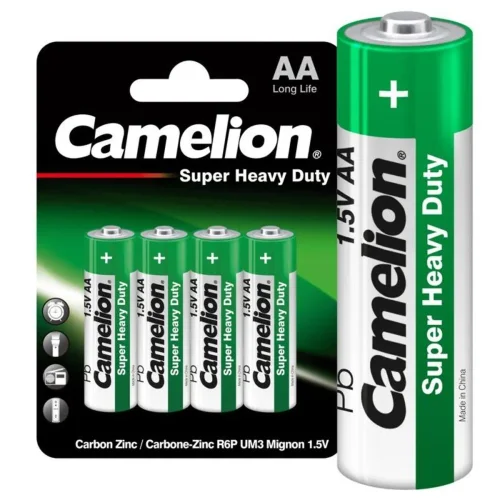 Элемент питания солевой AA/R6 BL-4 (блист.4шт) Camelion 1669 - фото 2