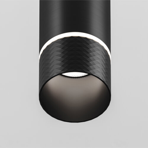 DK5345-BK Светильник для трека Air, серия Hang 4000 со светодиодом, ?35*257мм, 48V DC, 5W, RA?95, 24°, 4000K, IP20, черный, алюминий. Фото 2