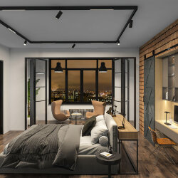 Акцентный светильник SMART SPOT 20W DIM 3000K-6000K черный, Denkirs DK8020-BK