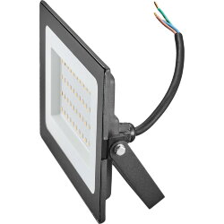 ULF-Q513 50W-3000K IP65 220-240В BLACK Прожектор светодиодный, Теплый белый свет 3000К, Корпус черный