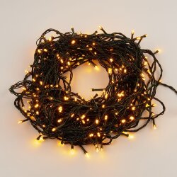 ULD-S10000-1000-DGA WARM WHITE IP20 Гирлянда светодиодная, 100м, 1000 светодиодов, Теплый белый свет, Провод зеленый