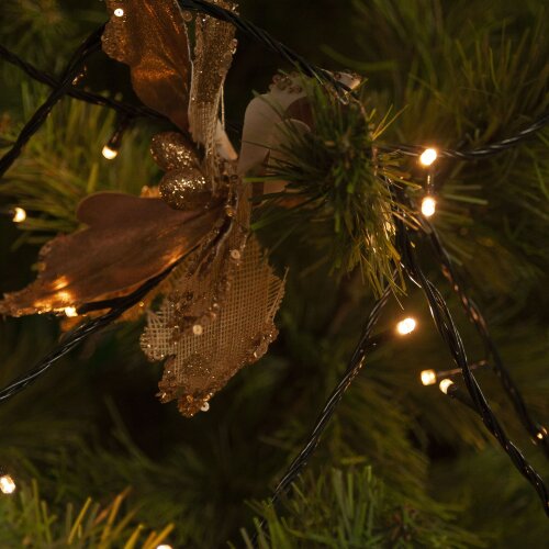 ULD-S10000-1000-DGA WARM WHITE IP20 Гирлянда светодиодная, 100м, 1000 светодиодов, Теплый белый свет, Провод зеленый - фото 11