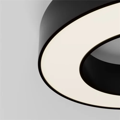 Потолочный светильники Lua 3000К 24Вт 120° (Черный) - фото 3