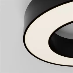 Потолочный светильники Lua 3000К 24Вт 120° (Черный)