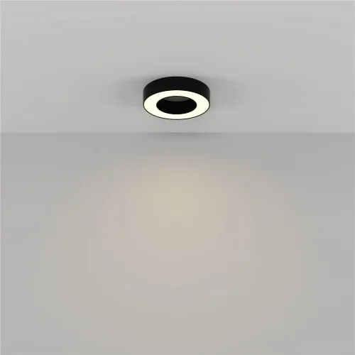 Потолочный светильники Lua 3000К 24Вт 120° (Черный) - фото 5