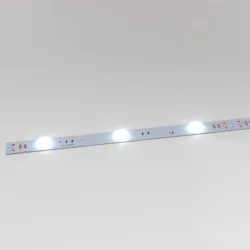 Светодиодная линейка линзованная 3030, 12 led, G106 (24V, 14,4W, white)