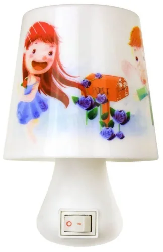 Светильник светодиодный NL-174 'Лампа' 220В ночник с выкл. бел. Camelion 12530 - фото