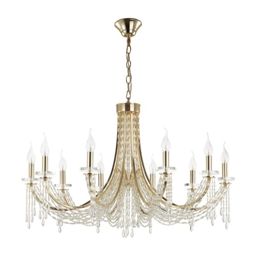 Люстра «ODEON LIGHT» 5063/10, серия: CAPEL (крепление на планке). Фото 1.