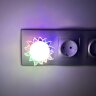 DTL-308-Подсолнух-RGB-4LED-0.5W Светильник-ночник, Выключатель на корпусе, Блистер - фото 2