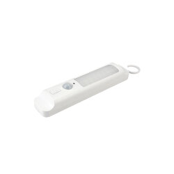 ULM-F47-0.9W-4500K-3AA SENSOR IP20 WHITE Светильник светодиодный для мебели с датчиком движения, Питание 3АА не в-к, 200x42x36.5мм, 150Lm