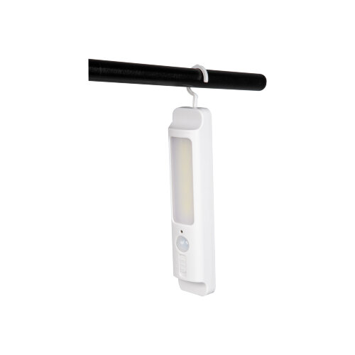ULM-F47-0.9W-4500K-3AA SENSOR IP20 WHITE Светильник светодиодный для мебели с датчиком движения, Питание 3АА не в-к, 200x42x36.5мм, 150Lm - фото 9