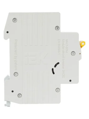 Выключатель автоматический модульный 1п C 6А 6кА ВА47-60M KARAT IEK MVA31-1-006-C - фото 5