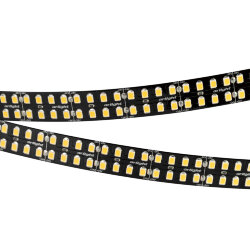 Светодиодная лента RT-А320-BLACK-15mm 24V Warm3000 (24 W/m, IP20, 2835, 5m) (Arlight, высок.эфф.150 лм/Вт) 032610(2)