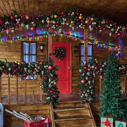 ULD-S1000-120-TWK MULTI IP67 Гирлянда светодиодная с эффектом мерцания, 10м, Соединяемая, 120 светодиодов, Разноцветный свет, Провод белый. - фото 9