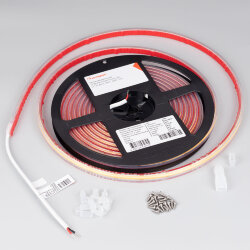 Светодиодная лента герметичная COB-PS-X544-10mm 24V White6000 (11.5 W/m, IP67, CSP, 5m) (Arlight)