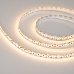 Светодиодная лента RT-А168-10mm 24V Warm2400-СХ2 (17.3 W/m, IP20, 2835, 5m) (Arlight, резка 2 светодиода) 028740(2)