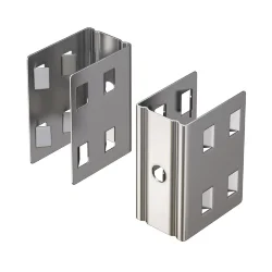 Клипса для гибкого неона 17x8мм 5 шт. (Серебро)