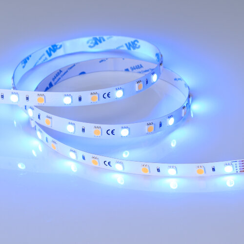 Светодиодная лента RT-В60-10mm 24V RGBW-Day (14.4 W/m, IP20, 5060, 5m) (Arlight, Открытый) 018326(2) - фото 4