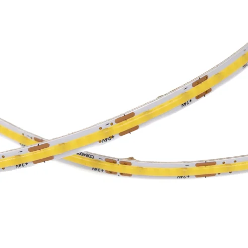 Светодиодная лента COB, 400 chip/m, дневная 4000К, 24V, 6W/m, CRI>90, P5, IP20, A651 - фото I