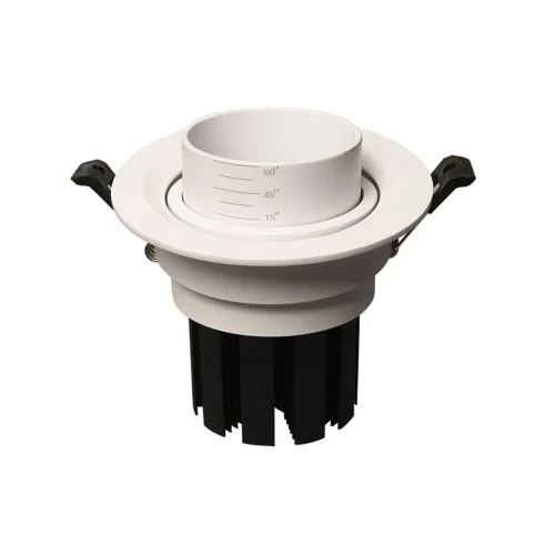 Встраиваемый светильник Elem 1x15Вт 3000K 15°-60° (Белый) - фото 2