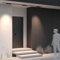 Уличный трековый светильник Points Exility IP 3000К 18Вт 36° черный (Черный)