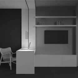 Трековый светильник Skim Levity 4000К 3Вт 36° (Черный)