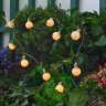 USL-S-126-PT1800 FROST BULBS Садовая гирлянда на солнечной батарее Матовые лампочки, 10 светодиодов, Теплый белый свет, 1xАА Ni-Mh аккумулятор в-к, IP44, TM Uniel - фото 8