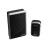 UDB-017W-R1T1-38S-150M-BL-SL Звонок беспроводной, Радиус действия 150м, Черный с серебристым - фото 1