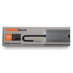 Блок питания WOLTA WLD-100W/02-24V 100Вт 24В IP67