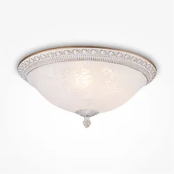 Потолочный светильник Pascal E27х3 40Вт (Белый с Золотом)