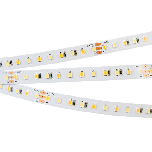 Светодиодная лента RT-А120-10mm 24V White-MIX (23 W/m, IP20, 2835, 5m) (Arlight, Изменяемая ЦТ) 025209(2) - фото 3