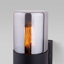 Уличный настенный светильник Roil чёрный IP54 35125/U