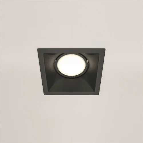 Встраиваемый светильник Dot GU10 10Вт (Черный) - фото 2