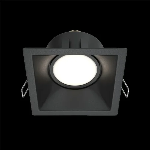 Встраиваемый светильник Dot GU10 10Вт (Черный) - фото 6