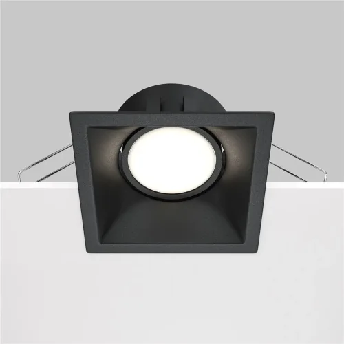 Встраиваемый светильник Dot GU10 10Вт (Черный) - фото 12